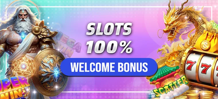 7SLOTS 100% Slots Welcome Bonus