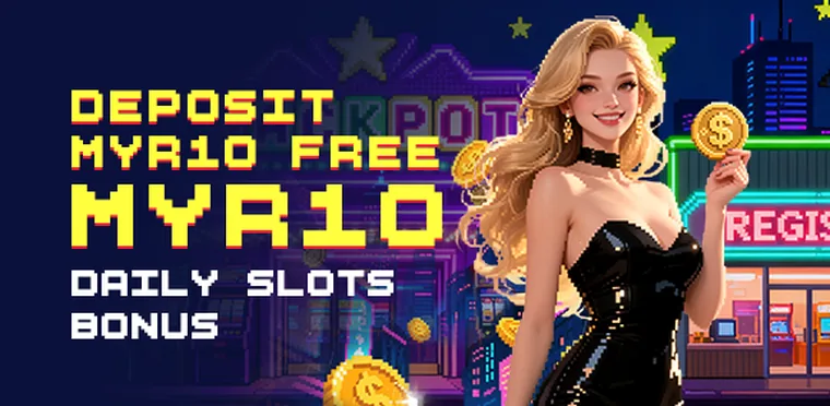 EG33 Deposit RM10, Get RM10 Free (Daily Slots Bonus)