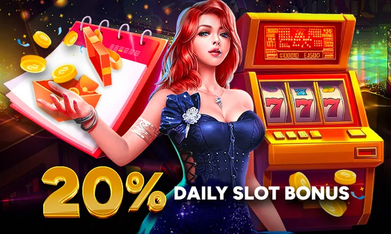 GSLOT 20% Daily Slot Bonus