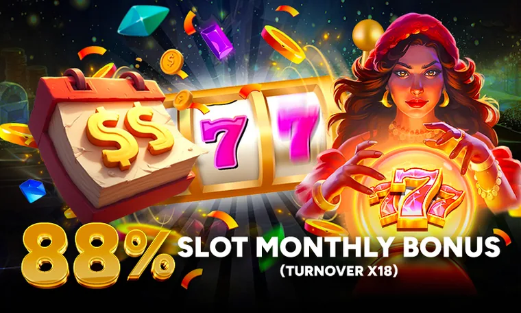 GSLOT 88% Slot Monthly Bonus