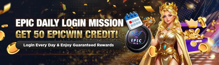 S188 EpicWin Daily Login: RM50 Free